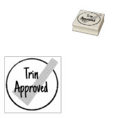 承認カスタム済み ラバースタンプ (押印)