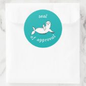 承認シール ラウンドシール (バッグ)