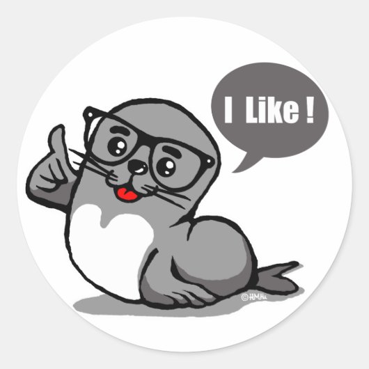 承認シール ラウンドシール (正面)