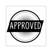 承認済み ラバースタンプ (インプリント)