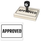 承認済み ラバースタンプ (押印)