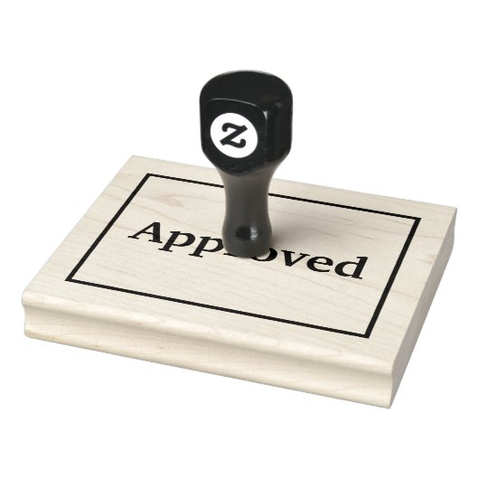 承認済 ラバースタンプ (スタンプ)