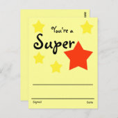 承認賞 ポストカード (正面/裏面)