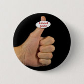 承認 缶バッジ (正面)