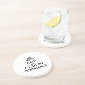 承諾の平静そして焦点を保って下さい コースター (側面)