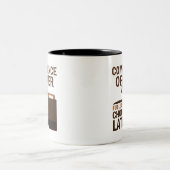 承諾の役人の(おもしろいな)ギフト ツートーンマグカップ (中央)