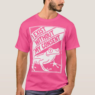 承諾の無い蛙だ Tシャツ