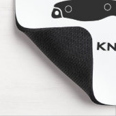 承諾の端のナイフのマウスパッド マウスパッド (コーナー)