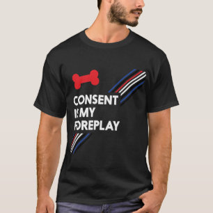 承諾は私のフォアプレーの暗闇の子犬です Tシャツ