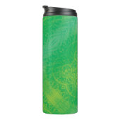 承諾 | イエローグリーンブルーボーホメダリオン タンブラー (回転右)