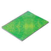 承諾 | イエローグリーンブルーボーホメダリオン ノートブック (左側)