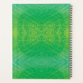 承諾 | イエローグリーンブルーボーホメダリオン プランナー手帳 (裏面)