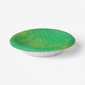 承諾 | イエローグリーンブルーボーホメダリオン ペーパーボウル (傾斜あり)
