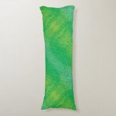 承諾 | イエローグリーンブルーボーホメダリオン ボディピロー (正面縦)