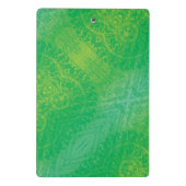 承諾 | イエローグリーンブルーボーホメダリオン ミニクリップボード (裏面)