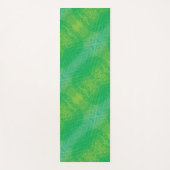 承諾 | イエローグリーンブルーボーホメダリオン ヨガマット (正面)