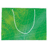 承諾 | イエローグリーンブルーボーホメダリオン ラージペーパーバッグ (裏面)