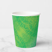 承諾 | イエローグリーンブルーボーホメダリオン 紙コップ (正面)