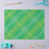 承諾 | イエローグリーンブルーボーホメダリオン 薄葉紙 (クラフト)