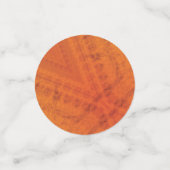 承諾 | オレンジ色の黄色い絞り模様 コンフェッティ (スモール正面)