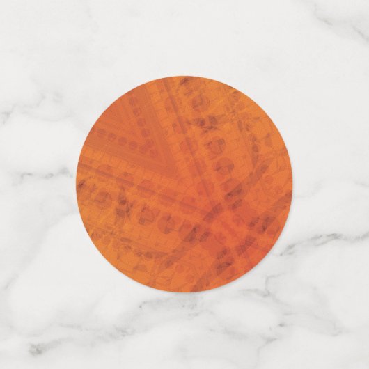 承諾 | オレンジ色の黄色い絞り模様 コンフェッティ (スモール正面)