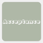 承諾 スクエアシール (正面)