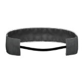 承諾 | ダークジオメトリックテクスチャ アスレチックヘッドバンド (裏面)