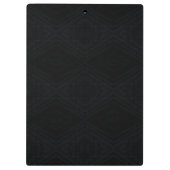 承諾 | ダークジオメトリックテクスチャ クリップボード (裏面)