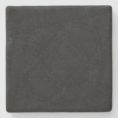 承諾 | ダークジオメトリックテクスチャ ストーンコースター (正面)