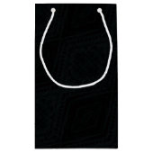 承諾 | ダークジオメトリックテクスチャ スモールペーパーバッグ (裏面)