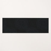 承諾 | ダークジオメトリックテクスチャ ヨガマット (正面(横))