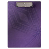 承諾 | バイオレット折衷性ボホ模様 クリップボード (正面)