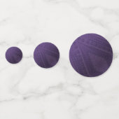 承諾 | バイオレット折衷性ボホ模様 コンフェッティ (正面)