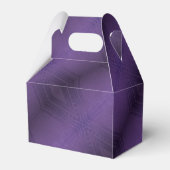 承諾 | バイオレット折衷性ボホ模様 フェイバーボックス (正面サイド)