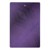 承諾 | バイオレット折衷性ボホ模様 ミニクリップボード (裏面)