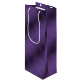 承諾 | バイオレット折衷性ボホ模様 ワインギフトバッグ (正面アングル)