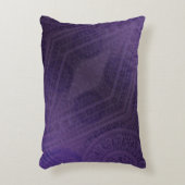 承諾 | バイオレット瞑想メダリオン アクセントクッション (正面(垂直))