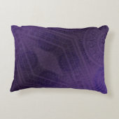 承諾 | バイオレット瞑想メダリオン アクセントクッション (裏面)