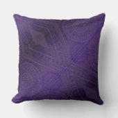 承諾 | バイオレット瞑想メダリオン クッション (正面)