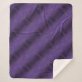 承諾 | バイオレット瞑想メダリオン シェルパブランケット (正面)