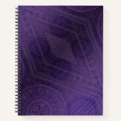 承諾 | バイオレット瞑想メダリオン ノートブック (正面)