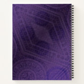 承諾 | バイオレット瞑想メダリオン ノートブック (裏面)