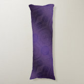 承諾 | バイオレット瞑想メダリオン ボディピロー (正面縦)