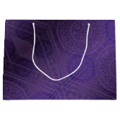 承諾 | バイオレット瞑想メダリオン ラージペーパーバッグ (正面)