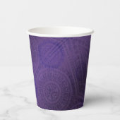 承諾 | バイオレット瞑想メダリオン 紙コップ (裏面)