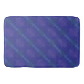 承諾 | ブルーインディゴバイオレットボホメダリオン バスマット (正面)