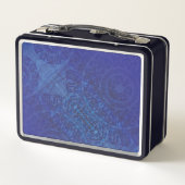 承諾 | ブルーインディゴバイオレットボホメダリオン メタルランチボックス (裏面)
