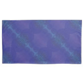 承諾 | ブルーインディゴバイオレットボホメダリオン 枕カバー (正面左)