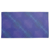 承諾 | ブルーインディゴバイオレットボホメダリオン 枕カバー (正面右)