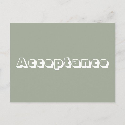 承諾 ポストカード (正面)